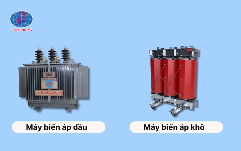 Máy biến áp khô và máy biến áp dầu
