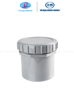 Bít xả ren ngoài uPVC Bình Minh (hệ Mét)
