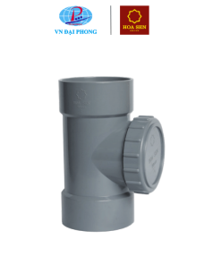 Bộ Tê kiểm tra nhựa uPVC Hoa Sen