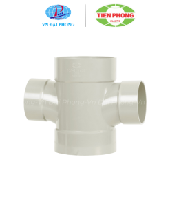 Chữ thập cong 88 độ nhựa uPVC Tiền Phong