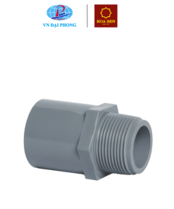 Nối ren ngoài nhựa uPVC Hoa Sen