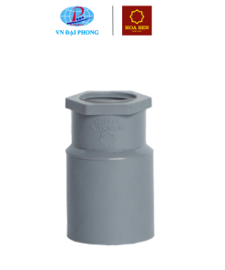 Nối ren trong nhựa uPVC Hoa Sen