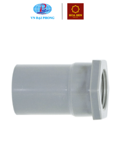 Nối giảm ren trong nhựa uPVC Hoa Sen