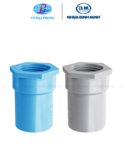 Nối ren trong uPVC Bình Minh (hệ Mét)