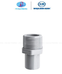 Nối ren ngoài nhựa uPVC Bình Minh (hệ Inch)