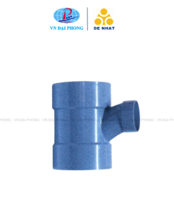 Tê cong giảm uPVC hệ mét Đệ Nhất