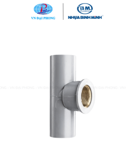 T ren trong thau uPVC Bình Minh (hệ Inch)