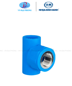 Chữ T ren trong thau PP-R Bình Minh