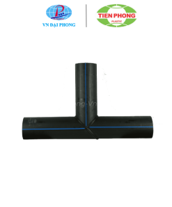 Tê đều ống nước PE100 hàn Tiền Phong