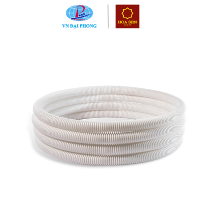 Ống uPVC luồn dây điện đàn hồi Hoa Sen - Phi 50