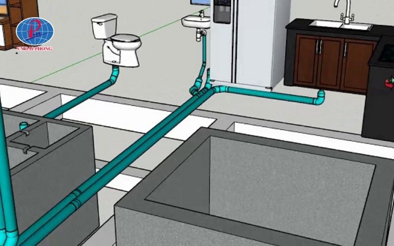 Cách bố trí hệ thống ống nước dân dụng