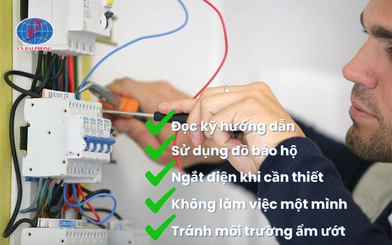 Lưu ý quan trọng khi kiểm tra Aptomat chống rò chống giật