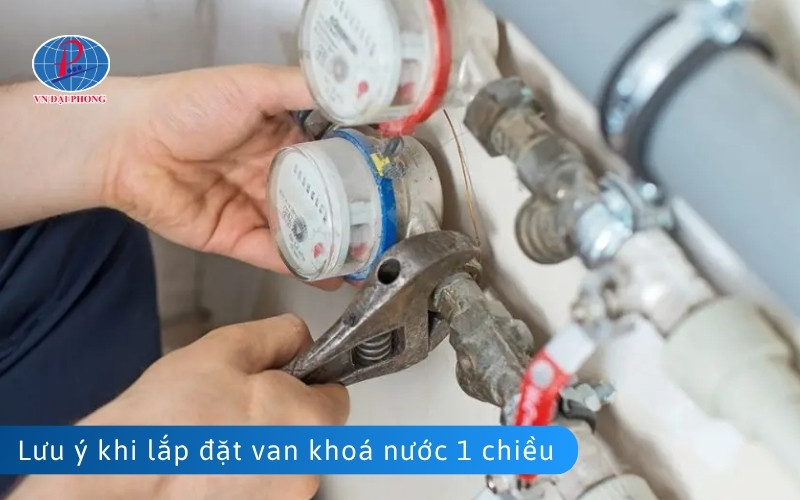 Lưu ý quan trọng khi lắp van 1 chiều cho bồn nước