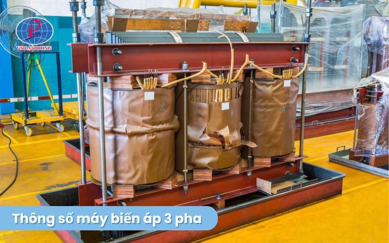 Các thông số kỹ thuật quan trọng của máy biến áp 3 pha