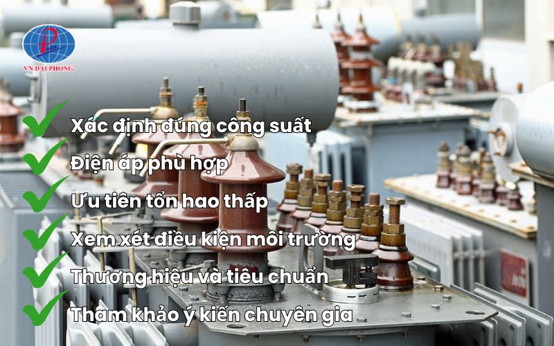 Những lưu ý khi lựa chọn máy biến áp 3 pha dựa trên thông số kỹ thuật