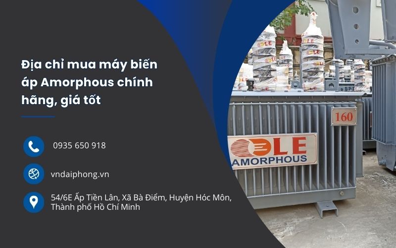 Một số lưu ý khi chọn mua và sử dụng máy biến áp Amorphous