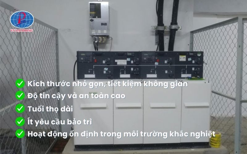 Những ưu điểm vượt trội của tủ trung thế SF6