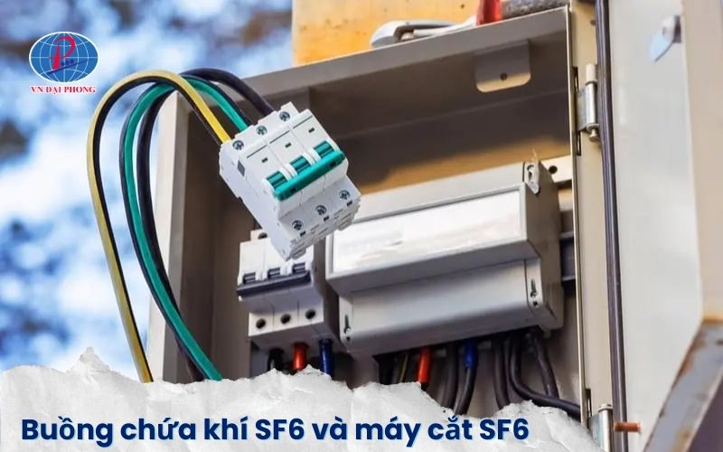 Buồng chứa khí SF6 và máy cắt SF6