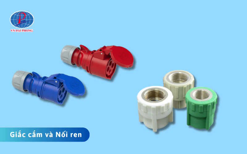 Giắc cắm và nối ren đường ống