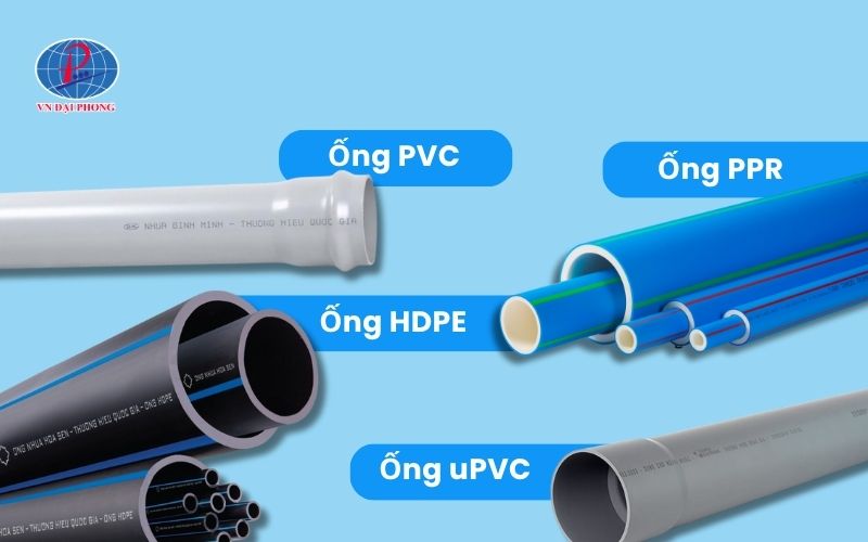 Các loại ống nhựa thoát nước thải phổ biến