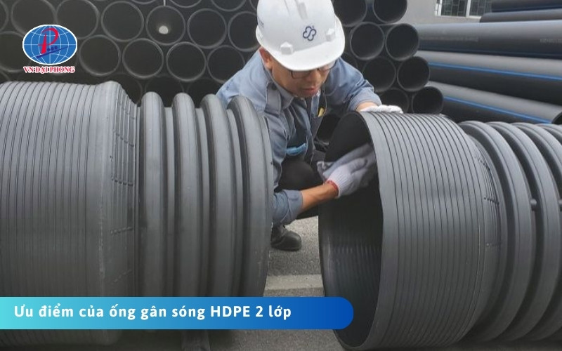 Đặc điểm cấu tạo của ống HDPE 2 lớp