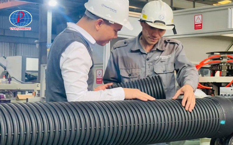 Ứng dụng thực tế của ống HDPE 2 lớp